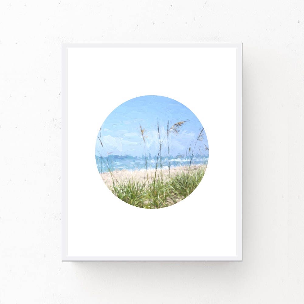Set of 4 COASTAL PRINTS Printable Wall Art Coastal Wall Art Etsy