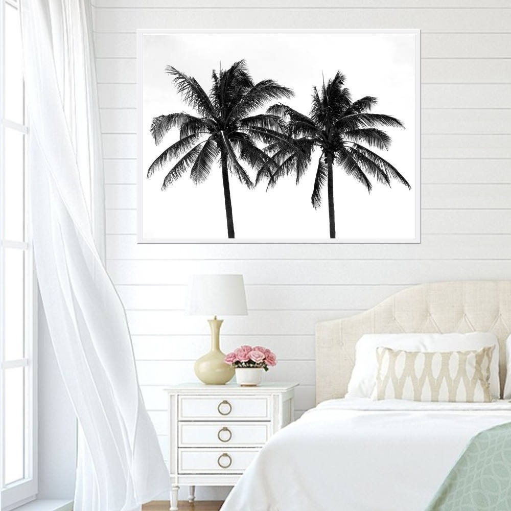 Palm Tree Print Printable Wall Art PALM TREE DOWNLOAD Palm - Etsy