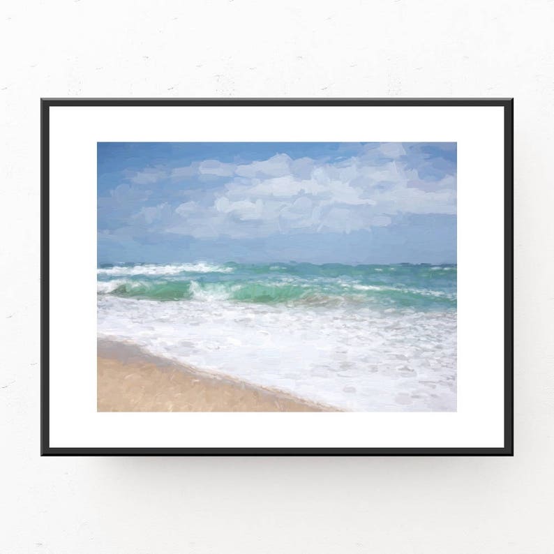 Ocean Art Print Ocean Painting Printable Wall Art - Etsy