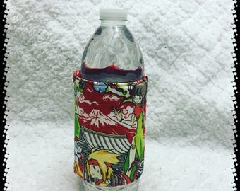 anime water bottle etsy