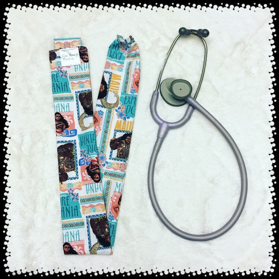 MOANA Ready to Ship Stethoscope Cover Hawaii Princess Maui Nurse Doctor