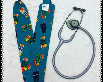 MINECRAFT - Stethoscope - Cover - Blocks - Steve - Nurse - Doctor - Paramedic - EMS - Gift -  Veterinarian