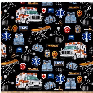 EMS PARAMEDIC Stethoscope Cover Stethoscope Sock EMT Ambulance Nurse Gift Christmas Stocking Stuffer image 2