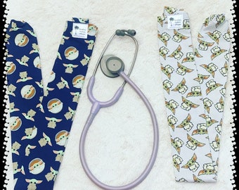 BABY YODA - Stethoscope Cover, EMS, Nurse, Physician, Doctor, Veterinarian, Student, Mandalorian,  Star Wars, Child, Gift,