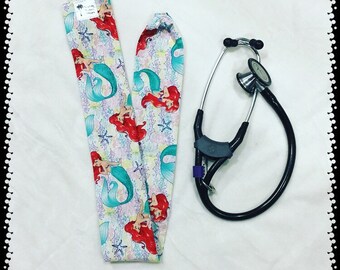 ARIEL - DISNEY - Princess - Stethoscope - Cover, Mermaid, Novelty, Nurse, Paramedic, Doctor, EMT, Student, Veterinarian, Gift, Stocking Stu