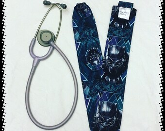 BLACK PANTHER  -Stethoscope - Cover - Marvel - Superhero - Avengers - Nurse - Doctor - Paramedic - EMS - Gift -  Veterinarian