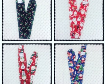 CHRISTMAS - Ready to Ship - Stethoscope - Cover, Sock, Snowman, Santa Clause, Snowflake, Holiday, Seasonal, Nurse, Doctor, Paramedic