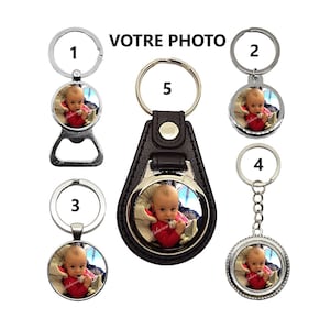 Porte clés personnalisé photo, décapsuleur photo personnalisé, porte clés papy personnalisé, fête des pères, porte clés photo, idée cadeau