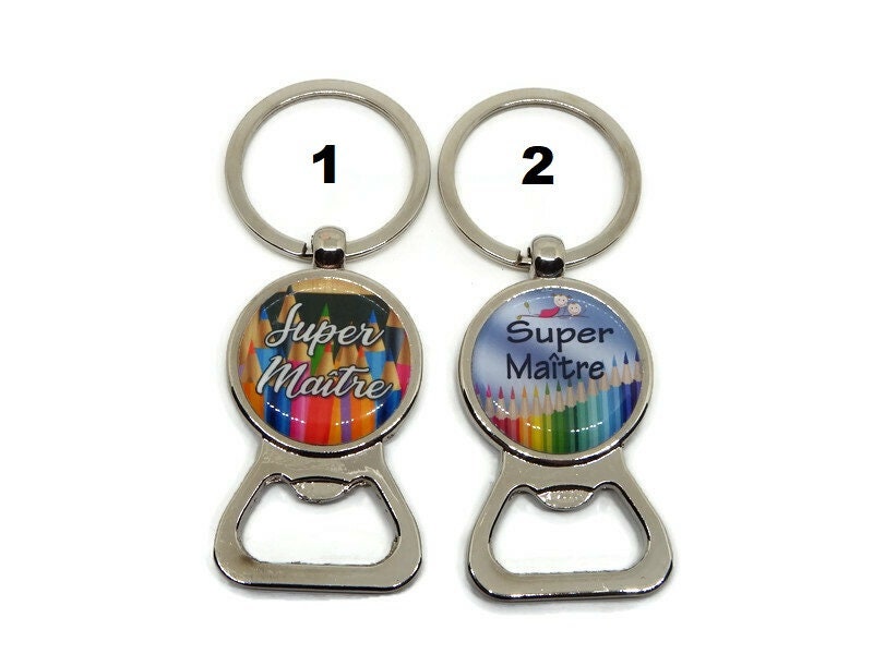 Porte Clés Maître, Porte Décapsuleur Cadeau Super Maître