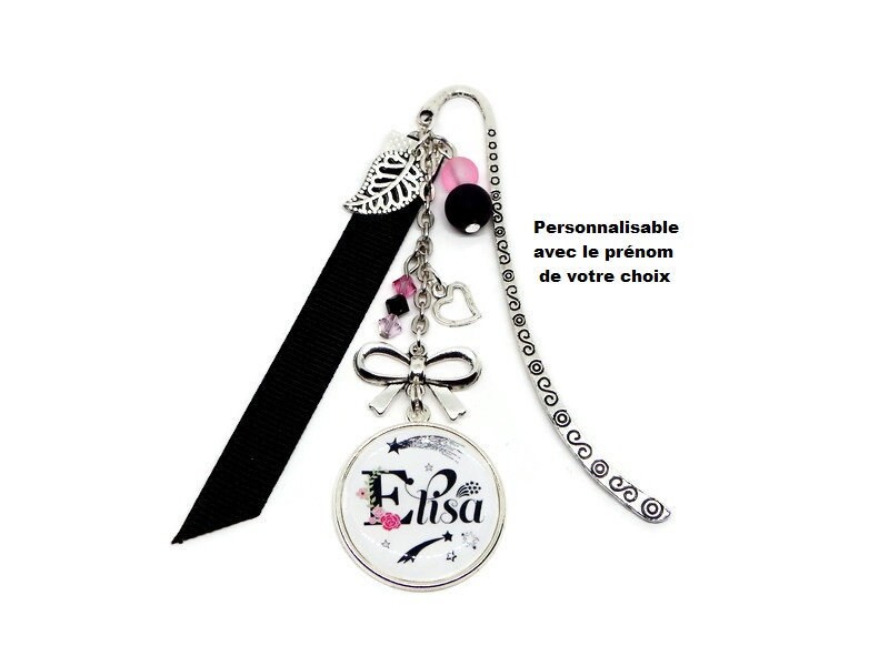 Your first name, name bookmark, customizable page mark with the first…