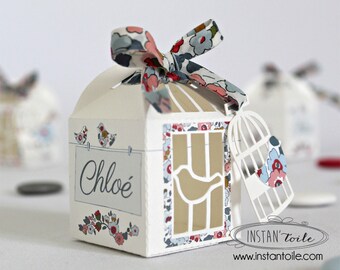 Boite Dragee Nichoir Etsy