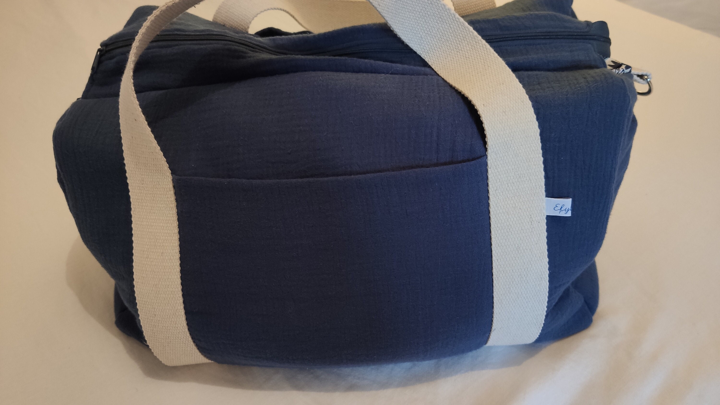 Sac à langer en double gaze marine entièrement doublé et ouaté - Etsy