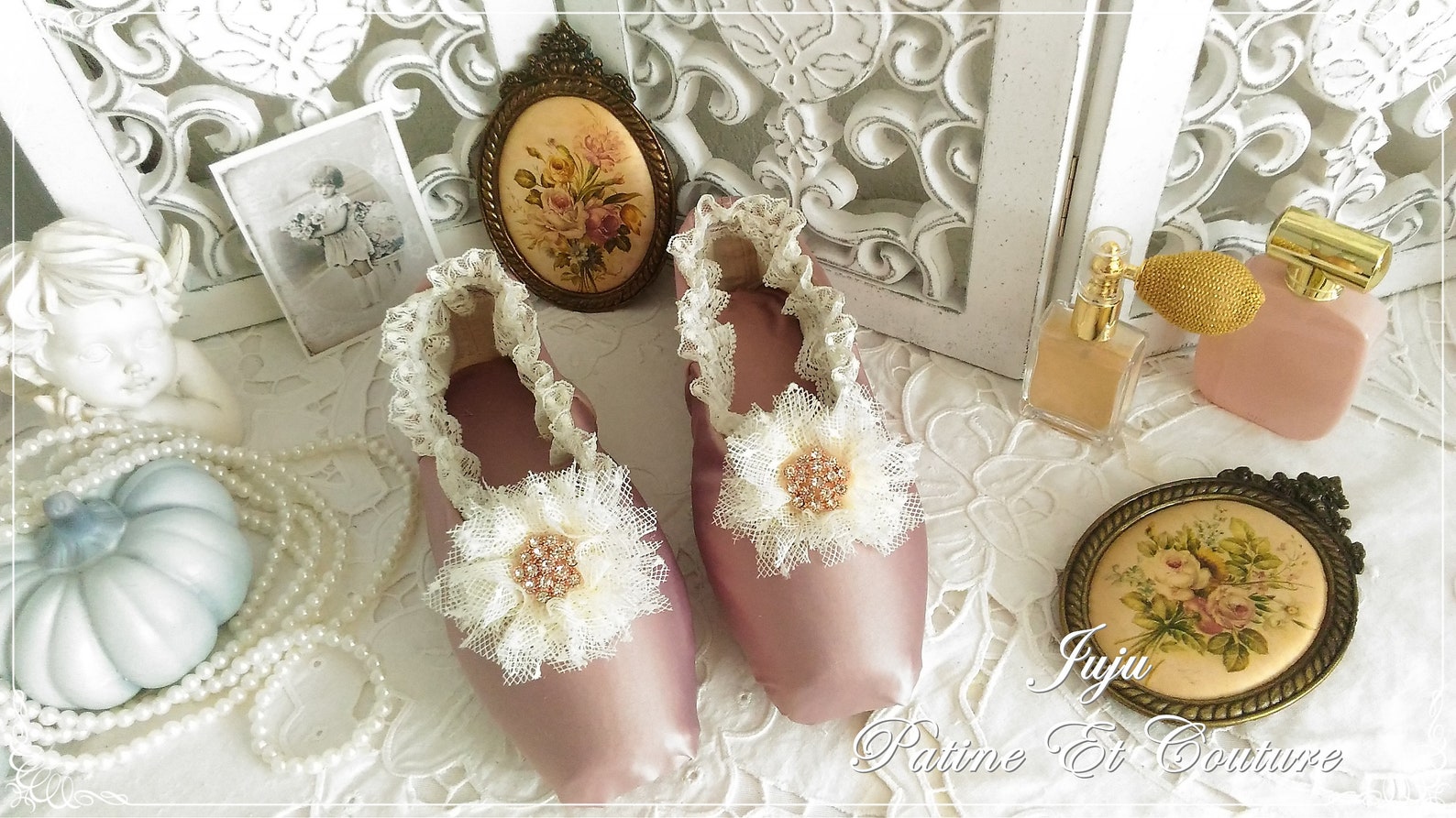ballet shoes classic shabby chic