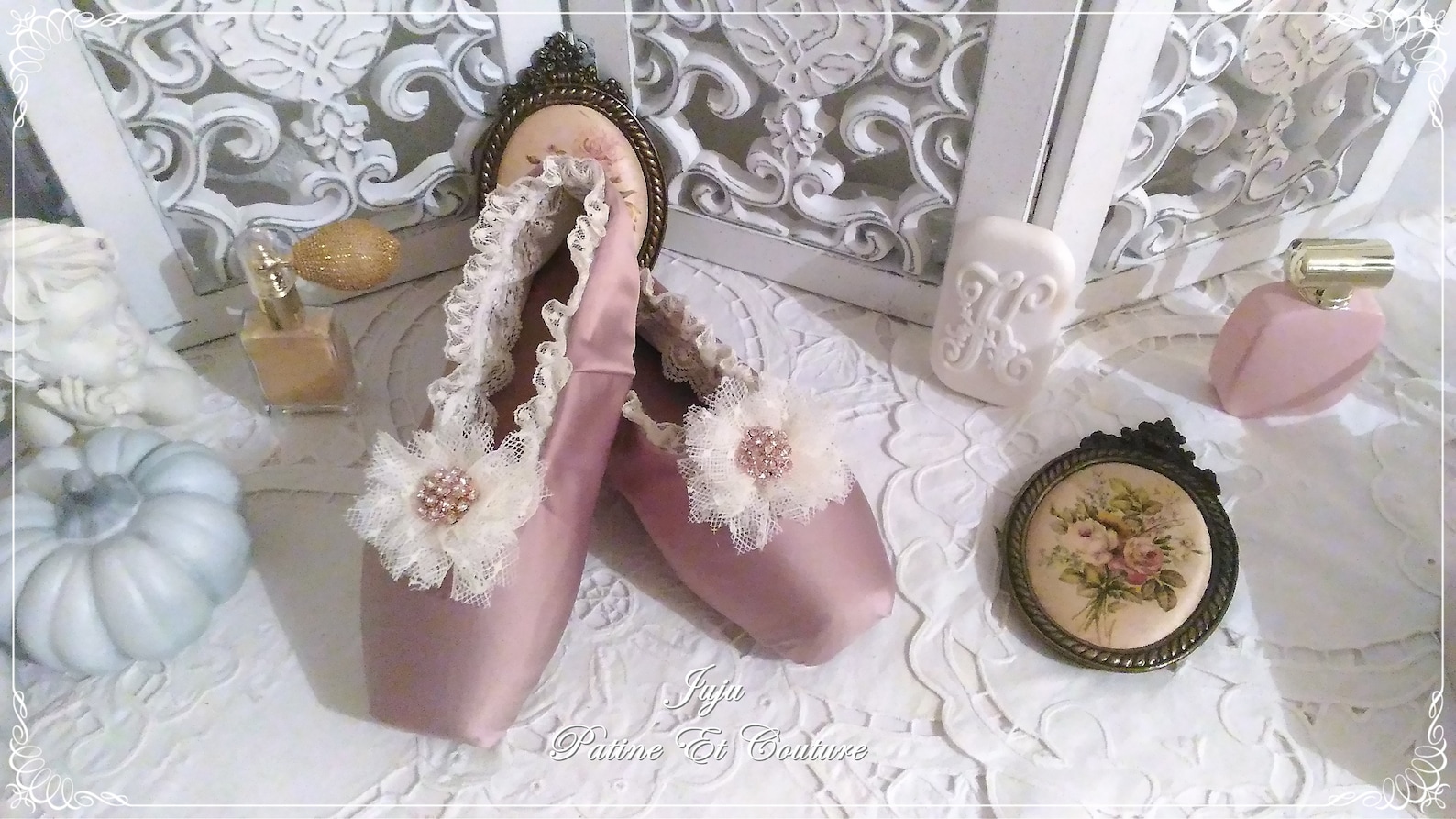 ballet shoes classic shabby chic