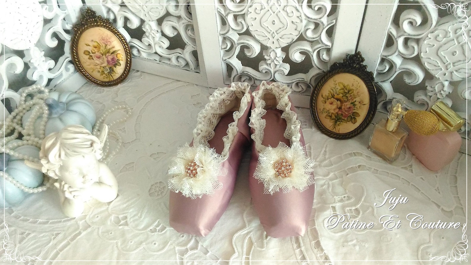 ballet shoes classic shabby chic