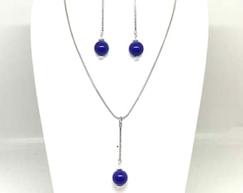 set 2 azul y plata