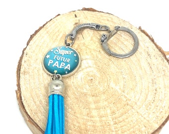 Super future blue daddy keyring 3