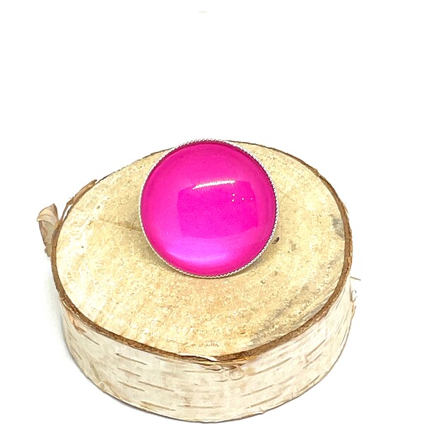 grosse bague rose