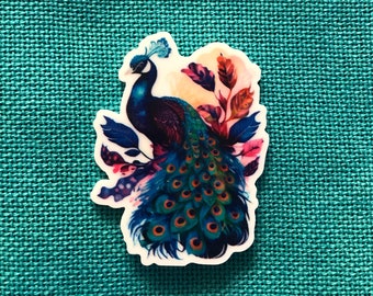 Peacock and Blooms 2 | Needle Minder | Cover Minder