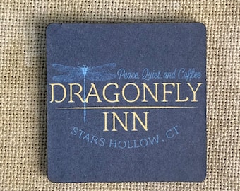 Dragonfly | Wooden Needle Minder | Cover Minder