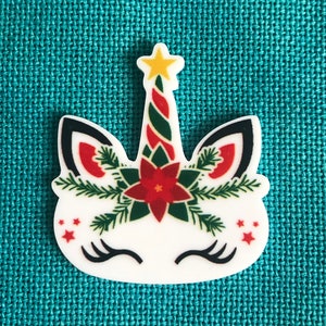Christmas Unicorn Needle Minder
