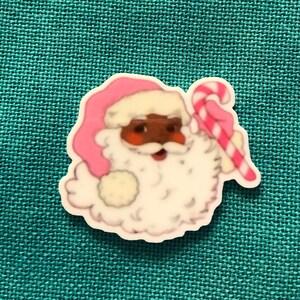 Papá Noel rosa / Needle Minder / Cover Minder