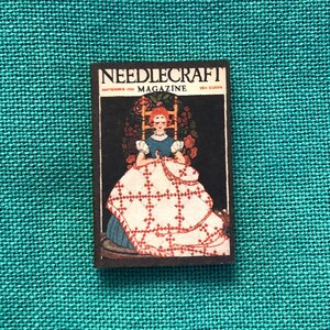 Needlecraft # 9 / Aguja de madera Minder / Cover Minder