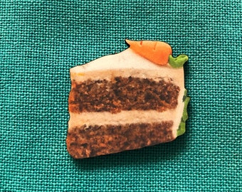 Carrot Cake | Wooden Needle Minder | Cover Minder