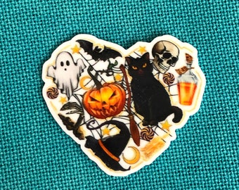 J'aime Halloween | Aide-mémoire pour l'aiguille | Aide-mémoire