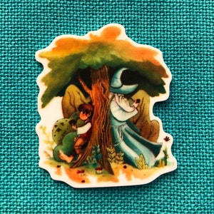 Wizard with Small Companion | Needle Minder | Cover Minder