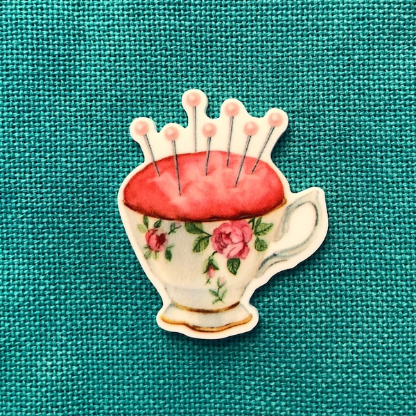 Teacup Pin Cushion Etsy
