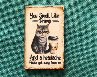 You Smell Like... | Wooden Needle Minder | Cover Minder