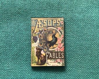 Aesop's Fables | Wooden Needle Minder | Cover Minder