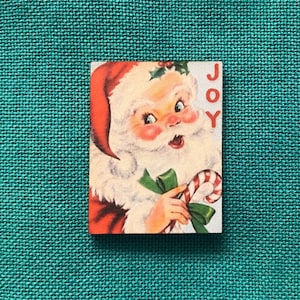 Joy - Papá Noel / Cuidador de agujas de madera / Cuidador de tapas