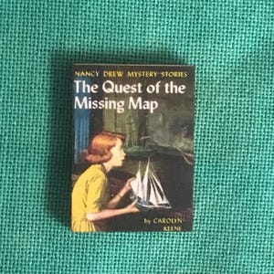 Quest of the Missing Map | Nancy Drew | Wooden Needle Minder | Cover Minder