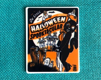 Cuidador de agujas espeluznante de Halloween