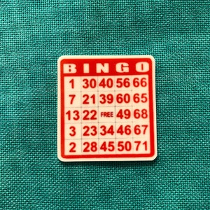 de bingo traditionnel | Aide-mémoire pour l'aiguille | Aide-mémoire