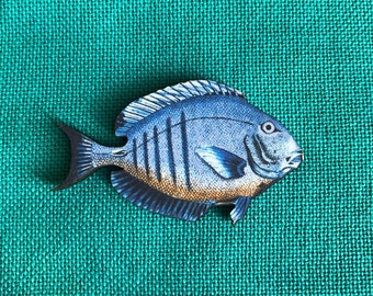 Tang Fish | Wooden Needle Minder | Cover Minder