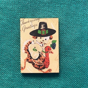 Celebraciones de Acción de Gracias / Cuidador de agujas de madera / Cuidador de portadas