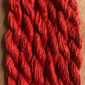 Begonia Hand Dyed Silk Thread | Dinky Dyes | Cross Stitch & Embroidery Floss