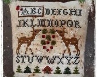 ABC of Winter | Fairy Wool In The Wood | Cross Stitch Chart and Charm