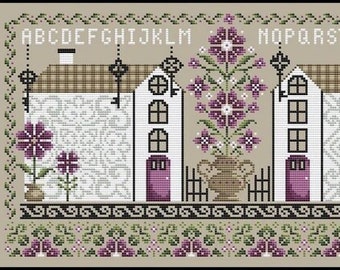 Posy Manor | Shannon Christine Designs | Cross Stitch Chart