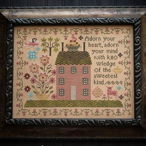 Adorn Your Heart | Plum Street Sampler | Cross Stitch Chart