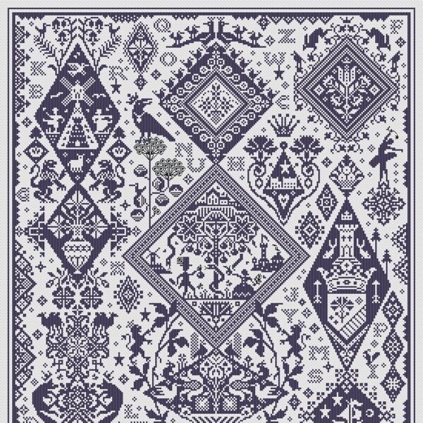 Long Dog Samplers Etsy