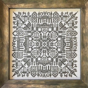 Reflections of Germany | Ink Circles | Cross Stitch Pattern
