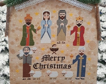 Nativity 2022 | Fairy Wool in the Wood | Cross Stitch Chart