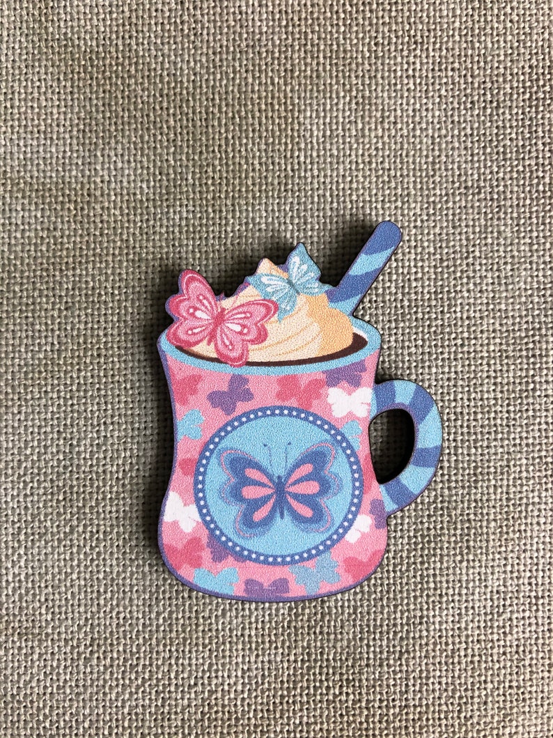 April MugMug of the Month Wooden Needle Minder