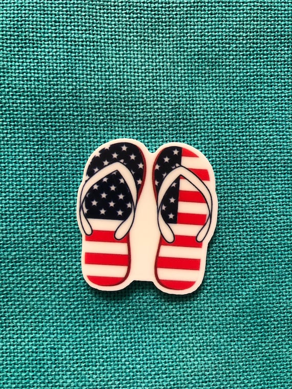 Patriotic flip hotsell flops