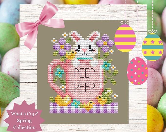 Peep Peep | Shannon Christine Designs | Cross Stitch Chart - Etsy