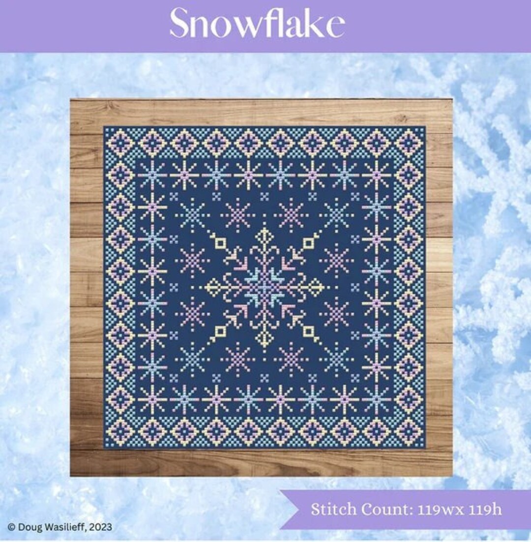 Snowflake | Shannon Christine | Cross Stitch Pattern - Etsy